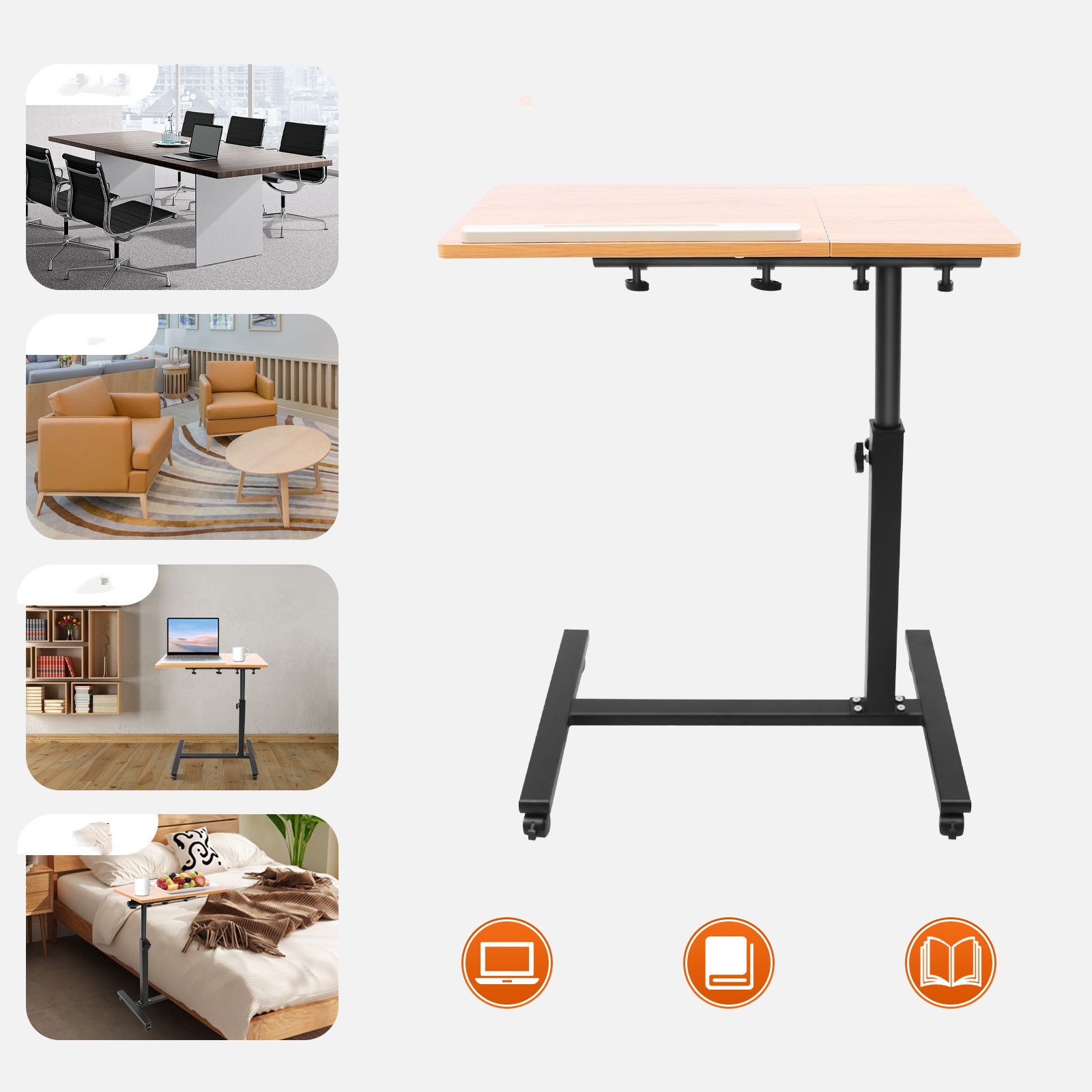 Desk Setup Laptop - Table pour ordinateur portable réglable 360