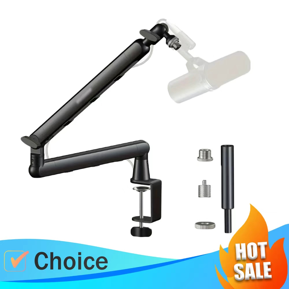 Desk Setup Blue - Bras de microphone, support de bras