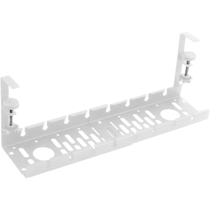 Desk Setup Cable Management - Organisateur de câbles rétractable robuste -