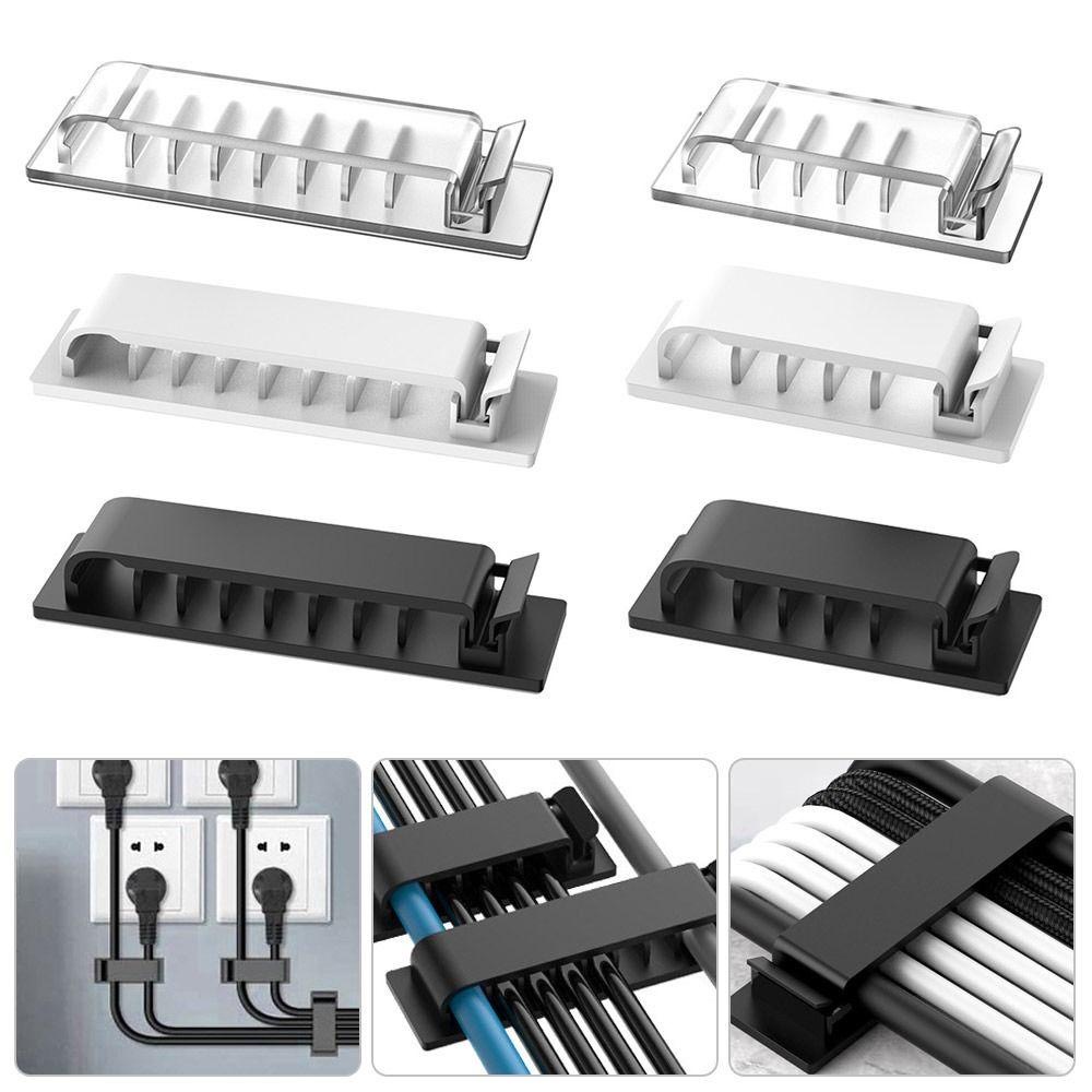 Desk Setup Cable Management - Organisateur de câbles, Clips de câbles