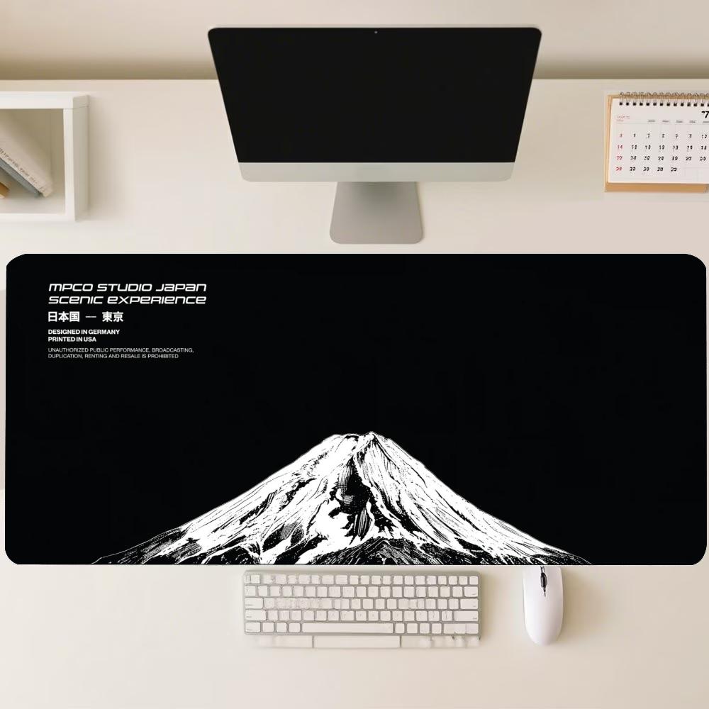 Desk Setup Workspace - Grand tapis de souris minimaliste Mount