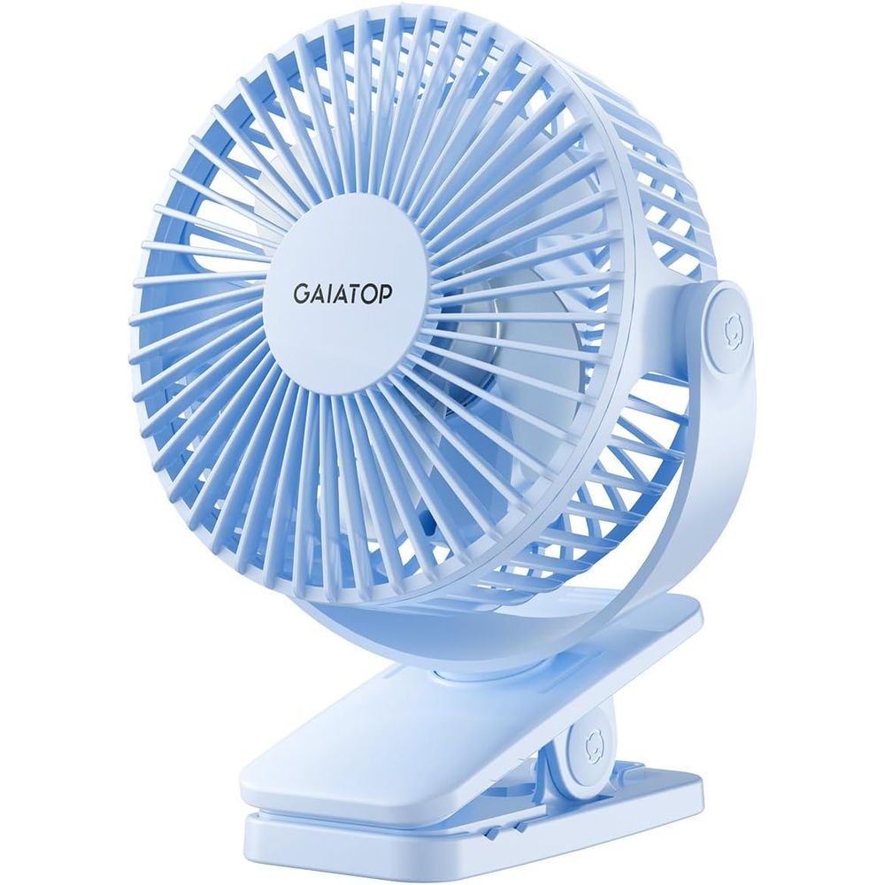 Fan Desk Small Usb - Mini ventilateur portable à clipser, fonctionnant