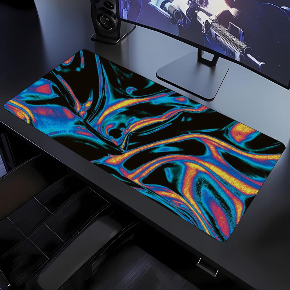Desk Setup Workspace - Grand tapis de souris à motif