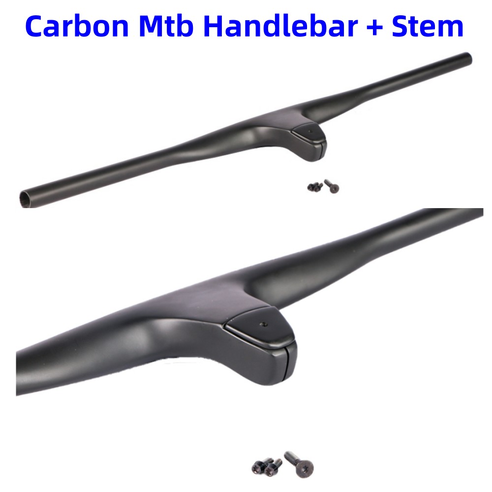 Desk Setup Nature - Guidon en carbone intégré 740mm pour