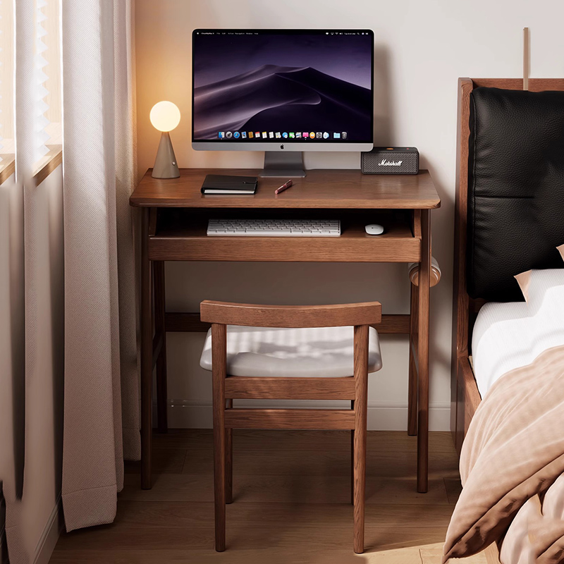 Desk Setup Laptop - Table murale pour étudiants, bureau d'ordinateur,