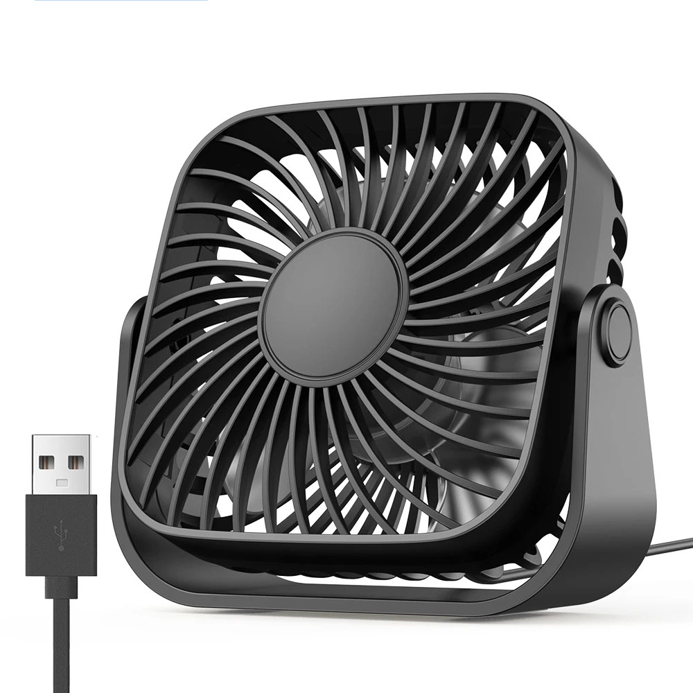 Desk Setup Home - Mini ventilateur portable USB de 4