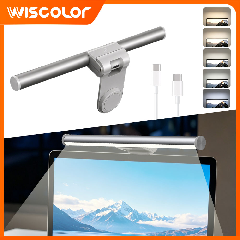 Desk Setup Art - Barre lumineuse LED RGBIC pour moniteur,