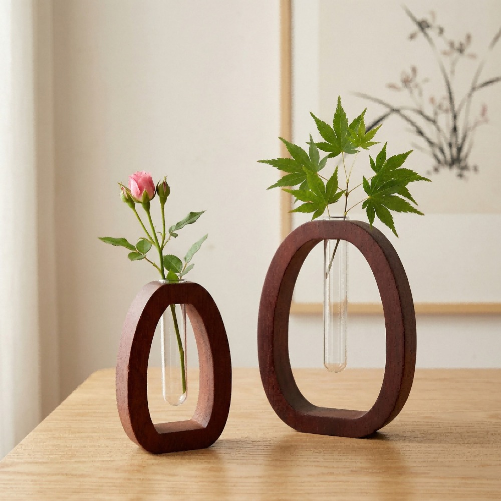 Vase à fleurs hydroponique en  - Desk Setup Home avis et prix