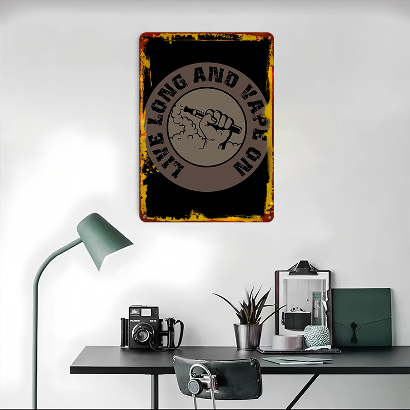 Affiches en fer blanc pour Eci - Desk Setup Art avis et prix