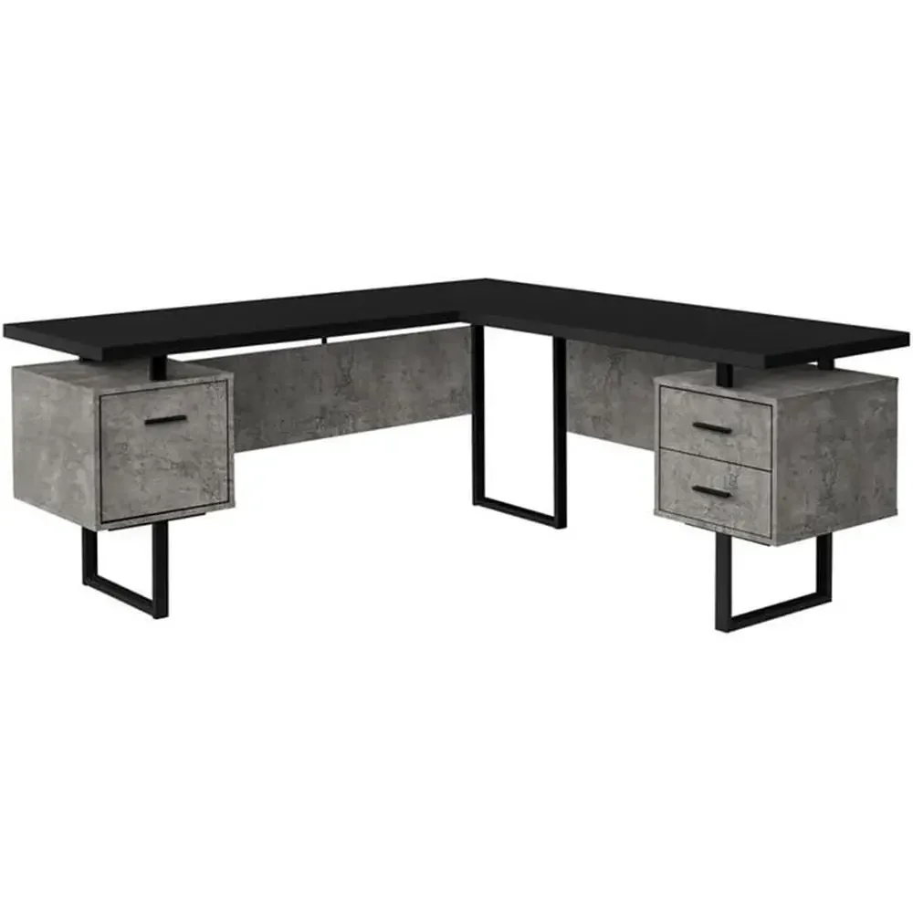 Bureau d'ordinateur en forme d - Desk Setup L Shaped avis et prix