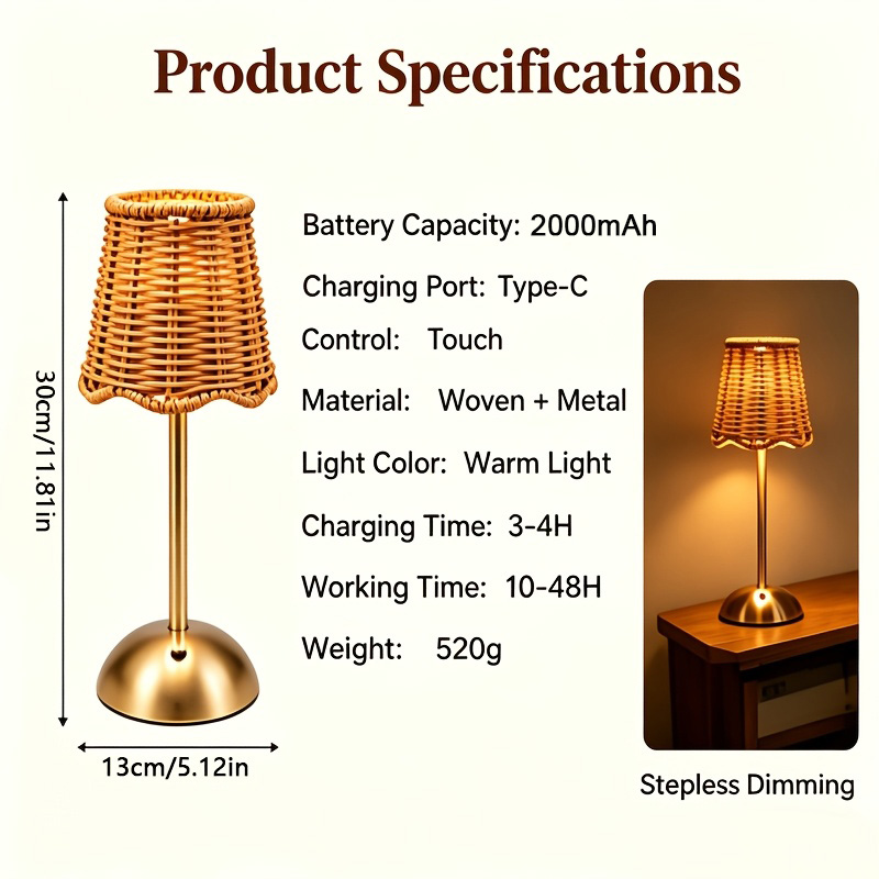 Lampe de table artistique en r - Desk Setup Lamp avis et prix