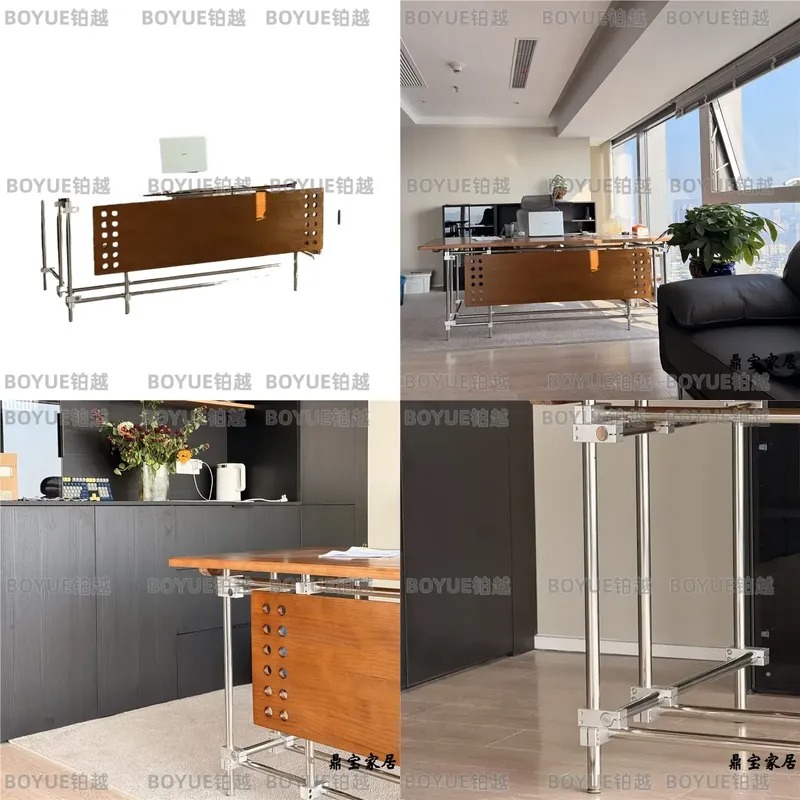 Bureau en bois massif Bauhaus, - Desk Setup L Shaped avis et prix
