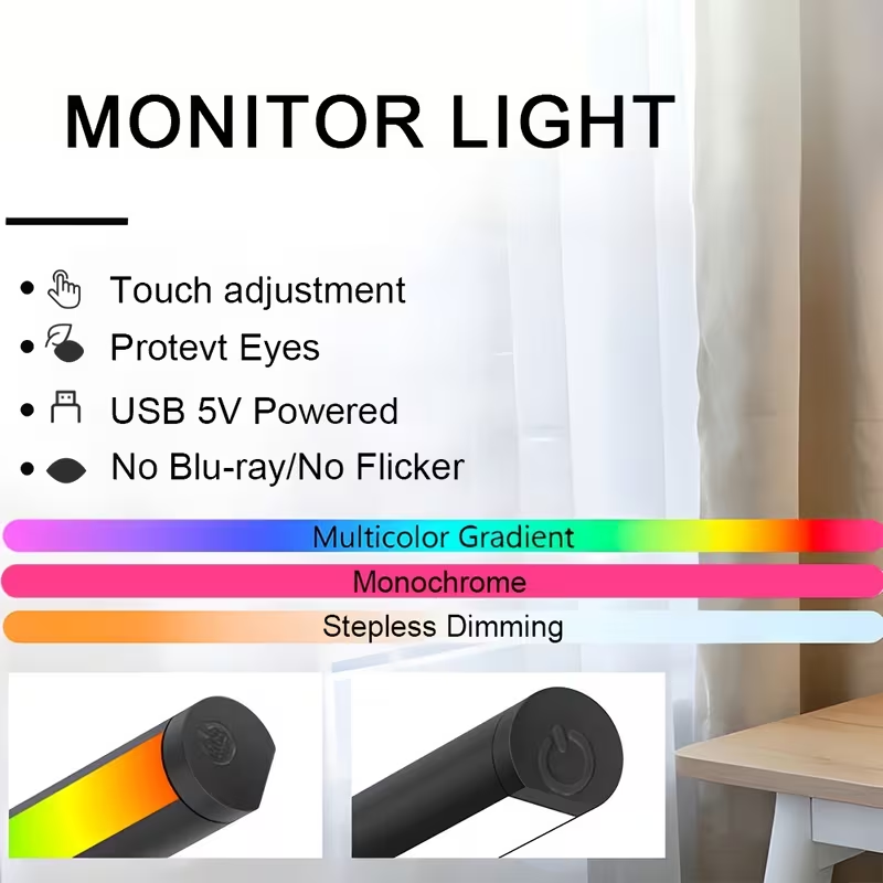 Barre lumineuse LED pour écran - Desk Setup Lamp avis et prix