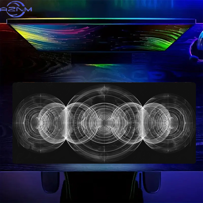 Grand tapis de souris à motif  - Desk Setup Workspace avis et prix