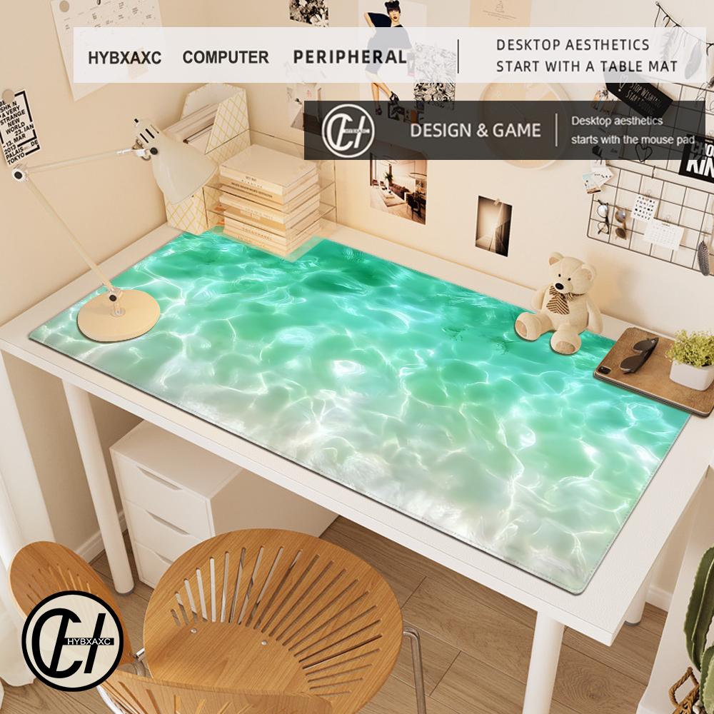 Tapis de bureau en caoutchouc  - Desk Setup Blue avis et prix