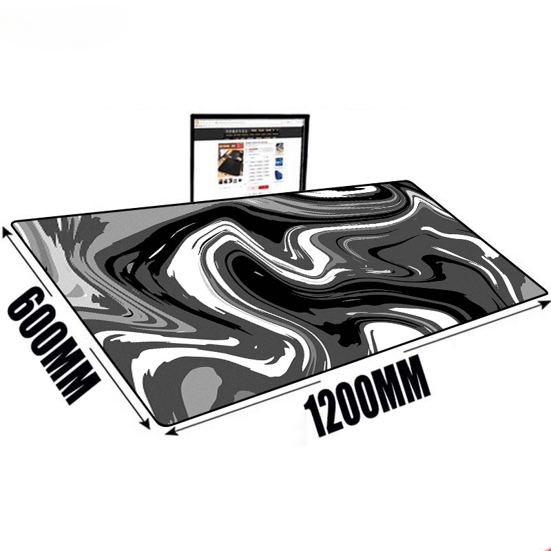 Grand tapis de souris en polym - Desk Setup Art avis et prix