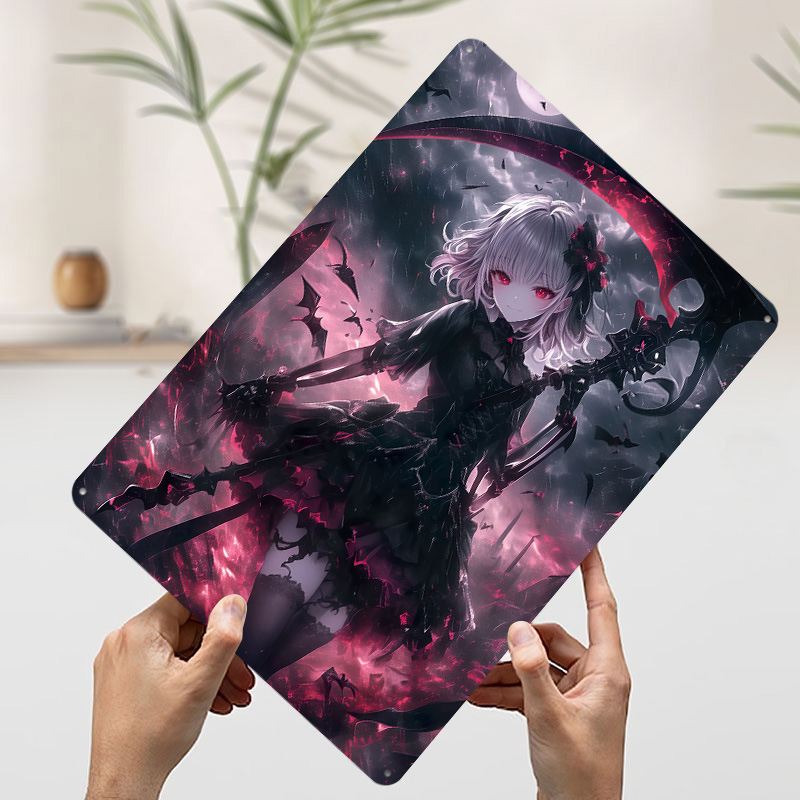 Affiche Fille Démon Diable, Ar - Desk Setup Art avis et prix