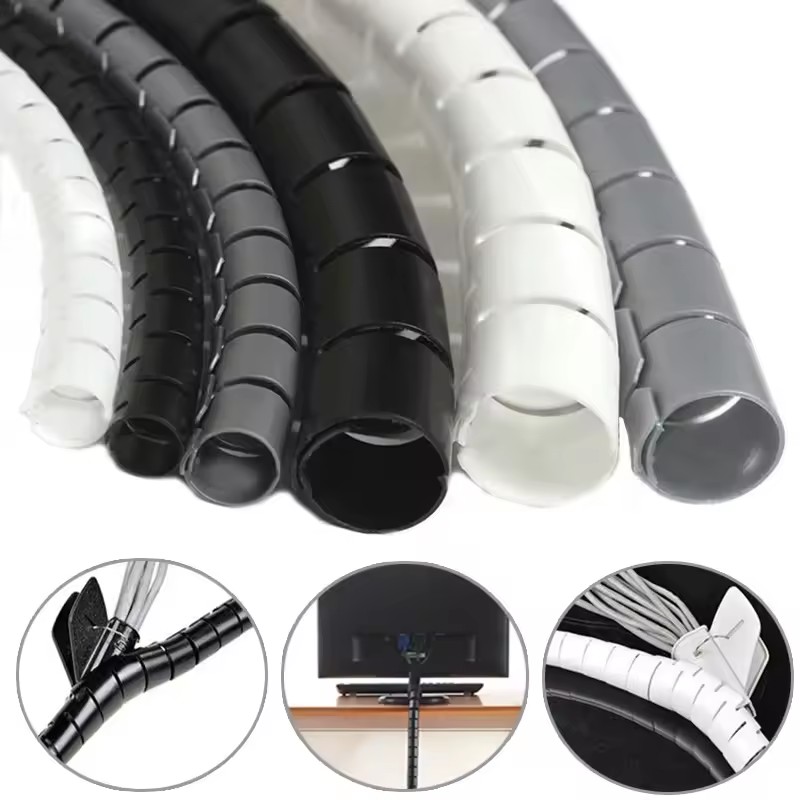 Câble spiralé flexible 2M/1M,  - Desk Setup Cable Management avis et prix