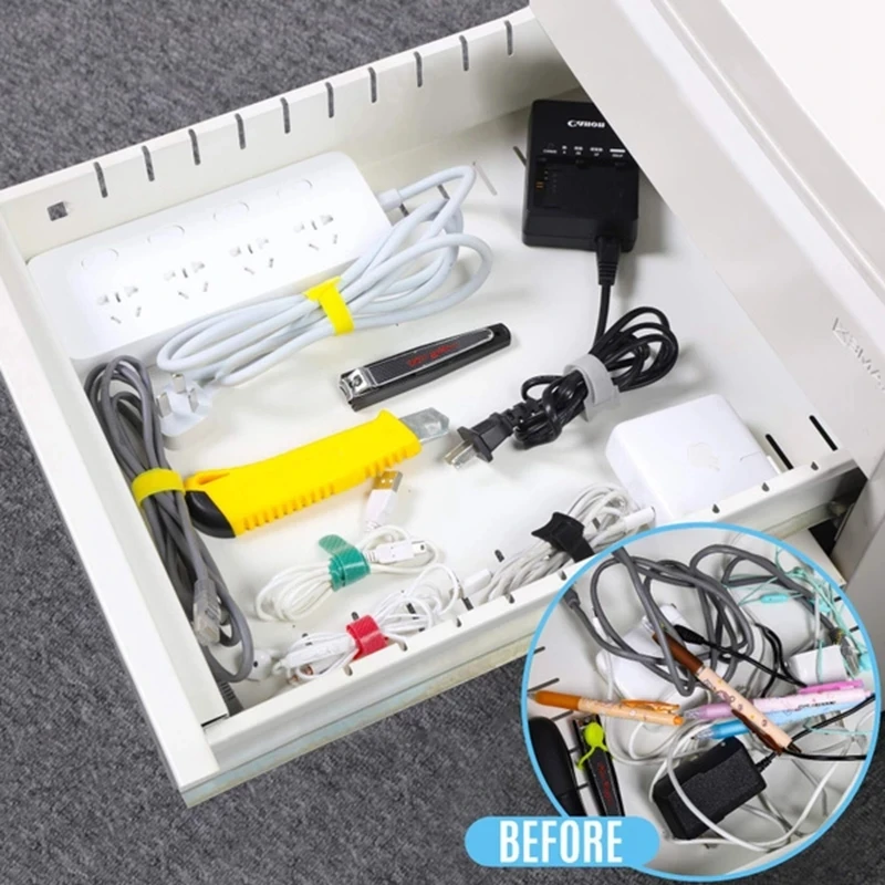 10-50 pièces Sangles de fixati - Desk Setup Cable Management avis et prix