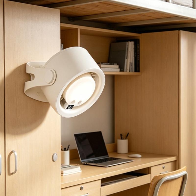 Ventilateur bureau à LED, 3 co - Fan Desk Small Usb avis et prix