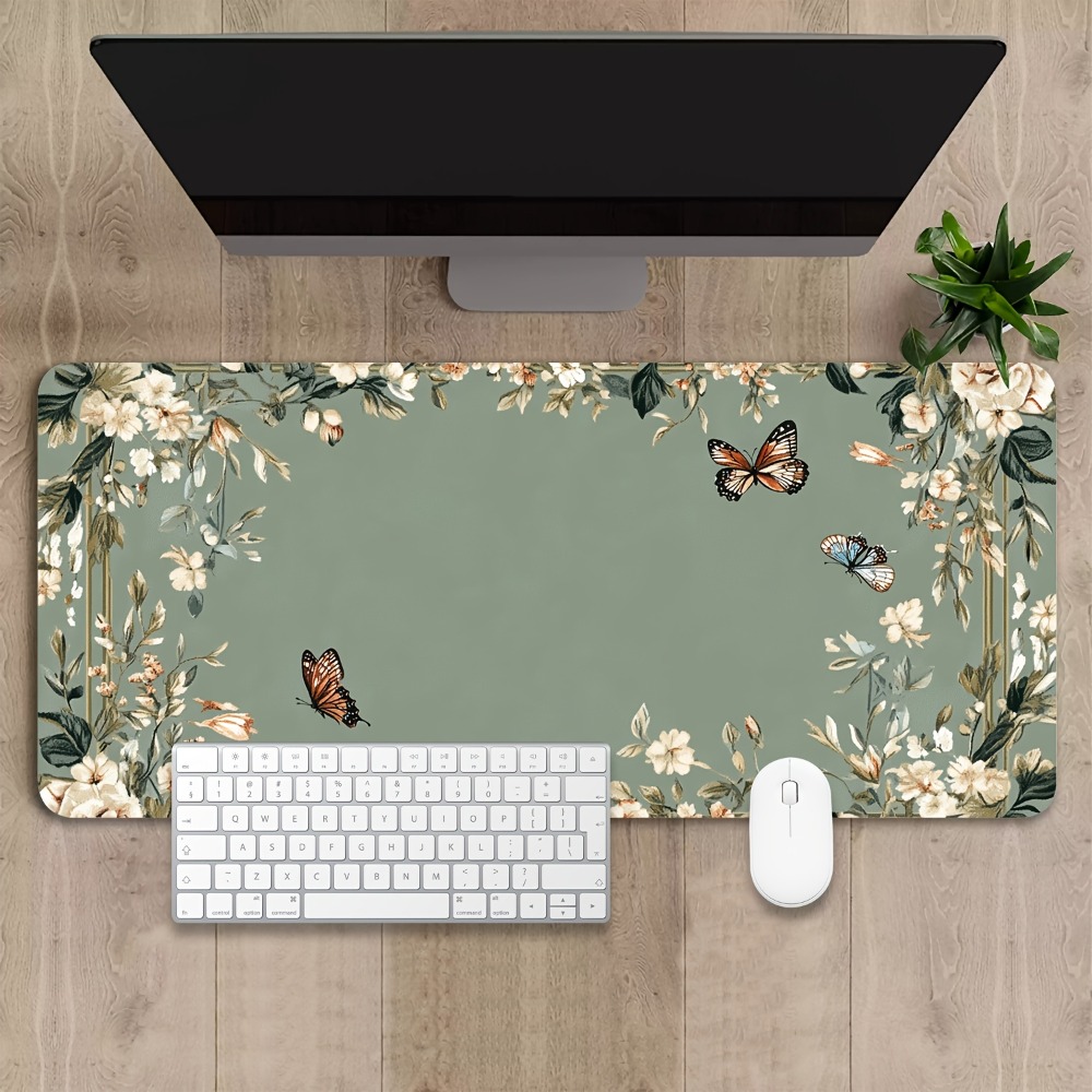 Tapis de table à motif papillo - Desk Setup Art avis et prix