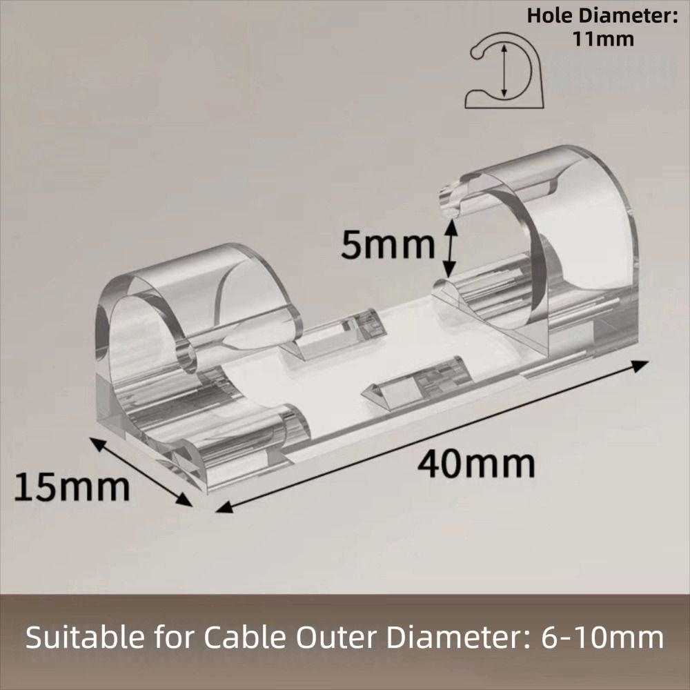 20 pièces de clips légers auto - Desk Setup Simple avis et prix