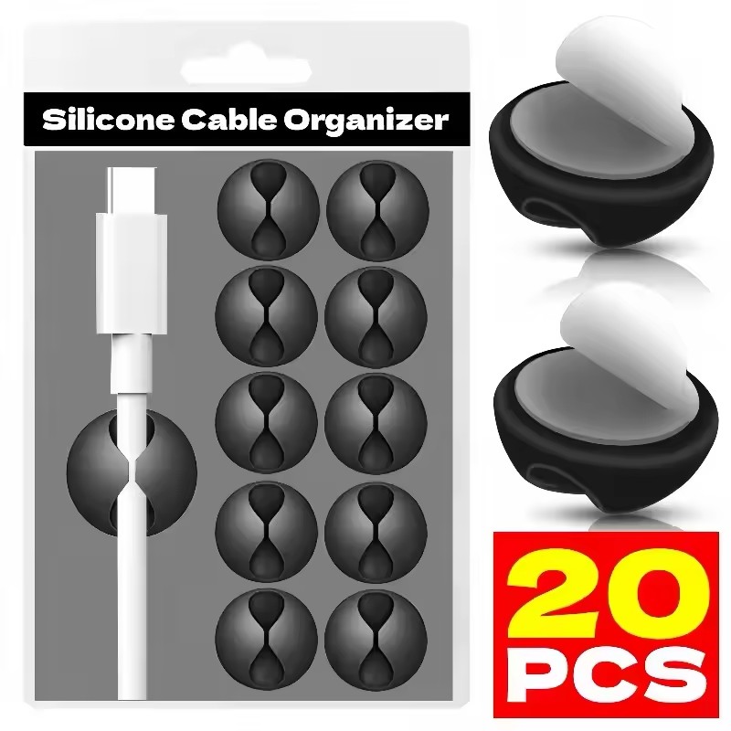 Clips de câble support de cord - Desk Setup Cable Management avis et prix