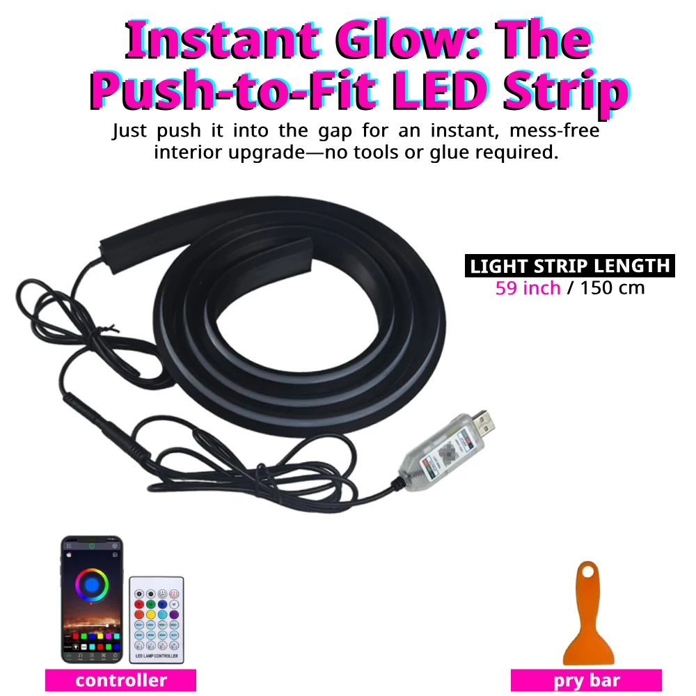 Bande lumineuse d'ambiance pou - Ambient Light Bar Usb avis et prix