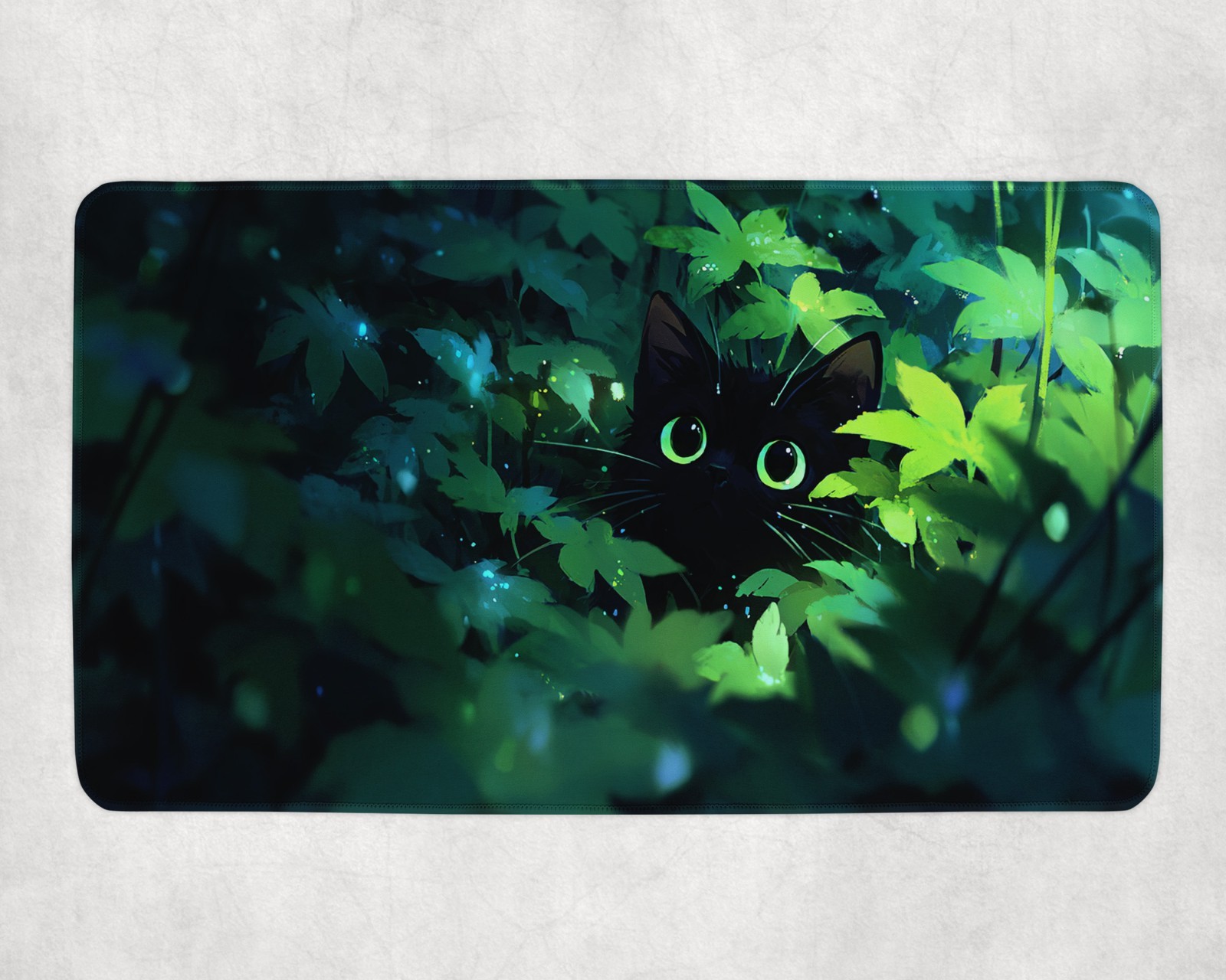 Tapis de jeu Black Cat pour MT - Desk Setup Art avis et prix