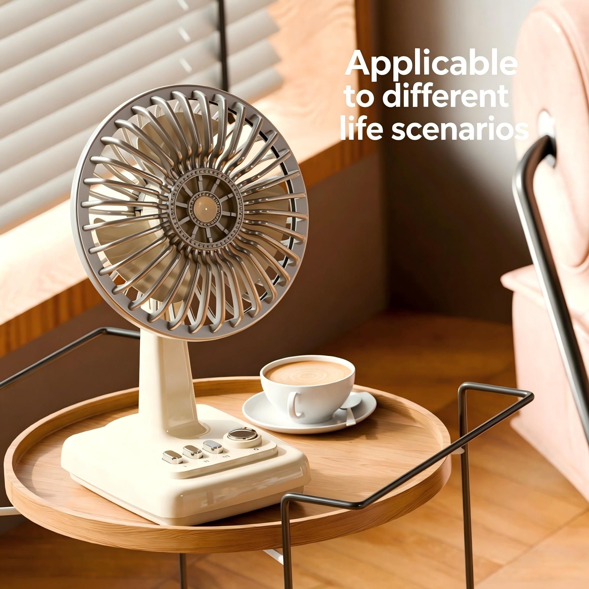 Ventilateur de bureau rétro en - Fan Desk Small Usb avis et prix