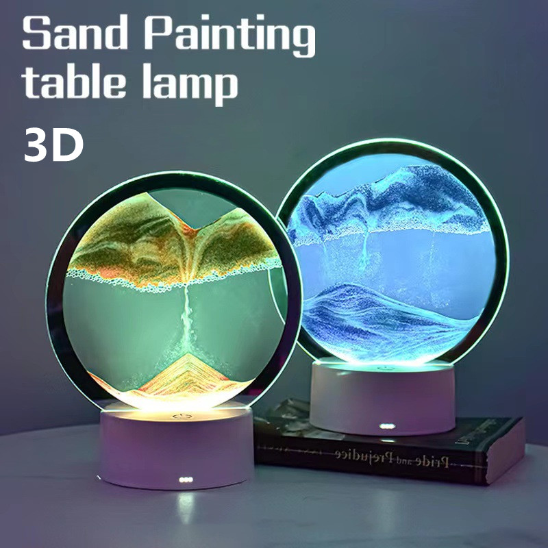 Lampe de chevet 3D à sable mou - Desk Setup Nature avis et prix