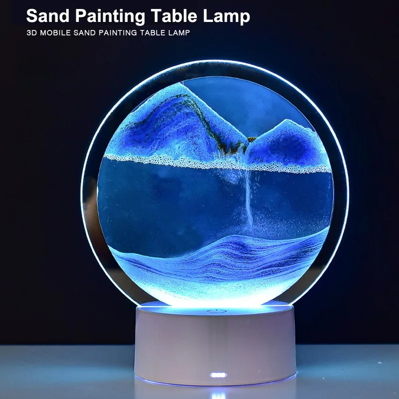 Lampe de chevet 3D à sable mou - Desk Setup Nature avis et prix