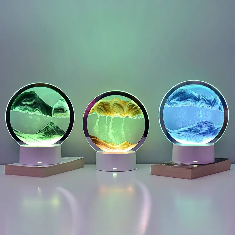 Lampe de chevet 3D à sable mou - Desk Setup Nature avis et prix