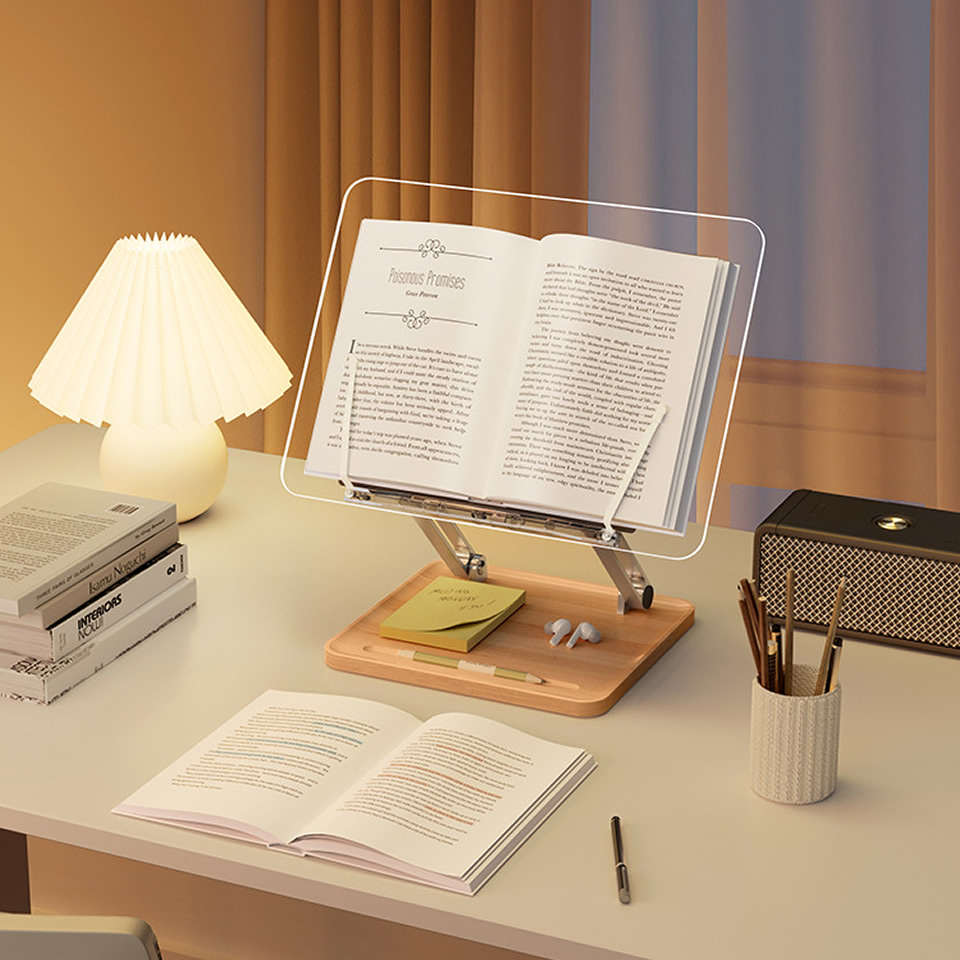 Support de lecture en bois ave - Desk Setup Lamp avis et prix