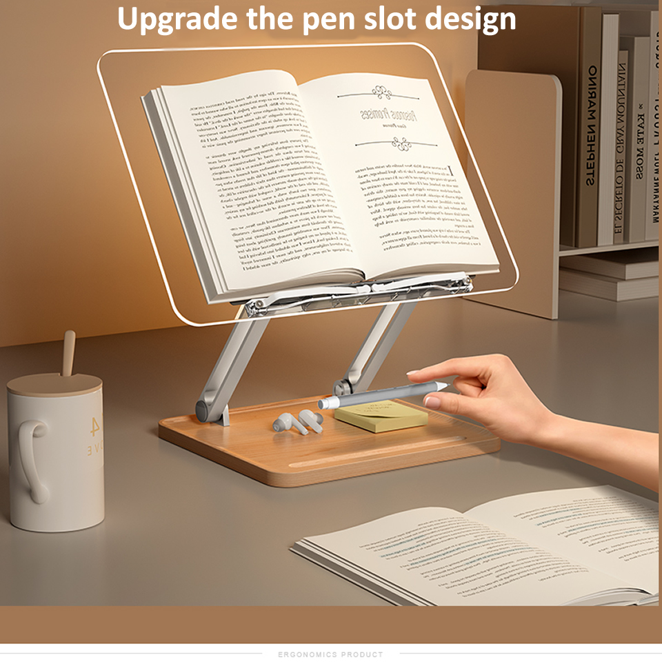 Support de lecture en bois ave - Desk Setup Lamp avis et prix
