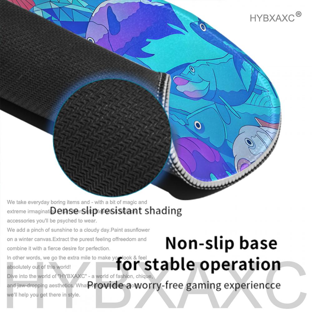 Tapis de souris HYBXAXC, motif - Desk Setup Blue avis et prix