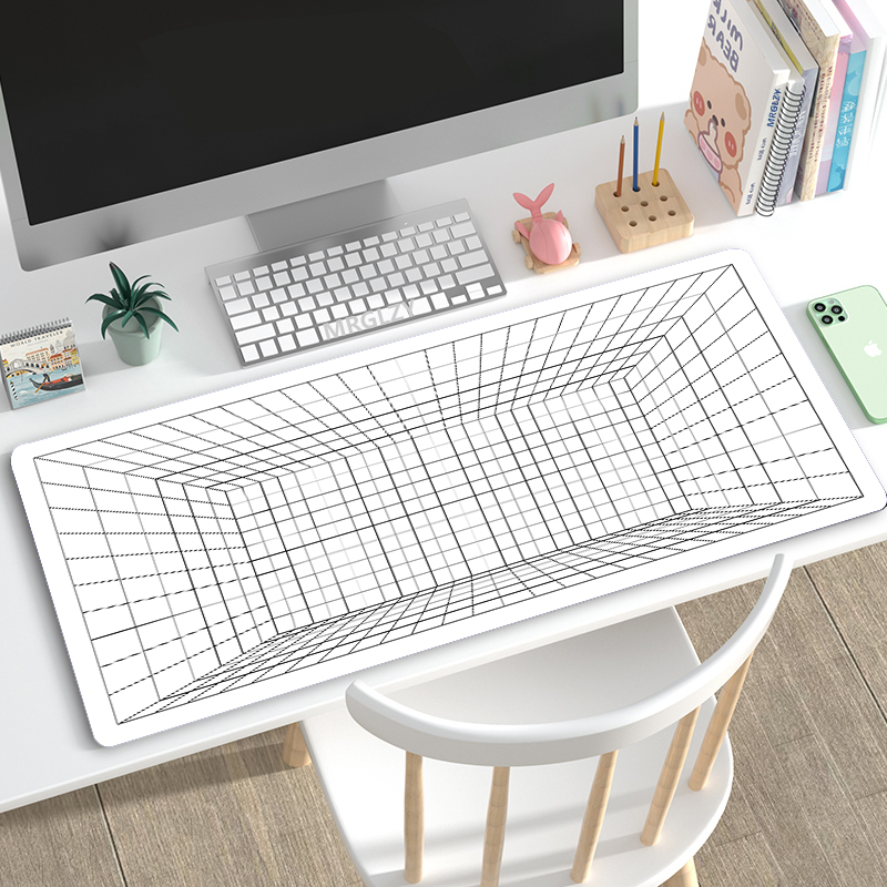 Tapis de Souris Minimaliste Gr - Desk Setup Blue avis et prix