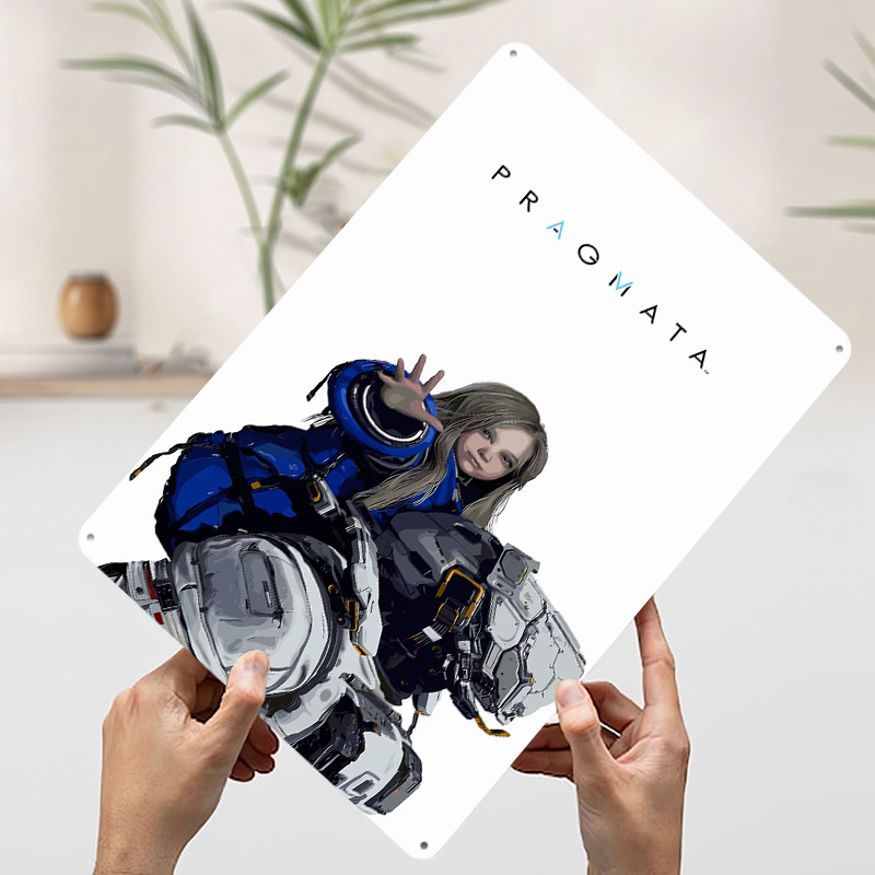 Affiche Métallique Personnage  - Desk Setup Art avis et prix