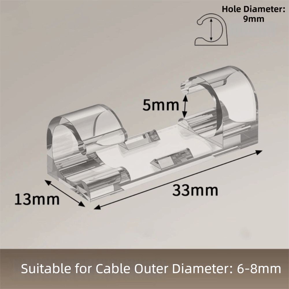 20 pièces de clips de câble de - Desk Setup Simple avis et prix