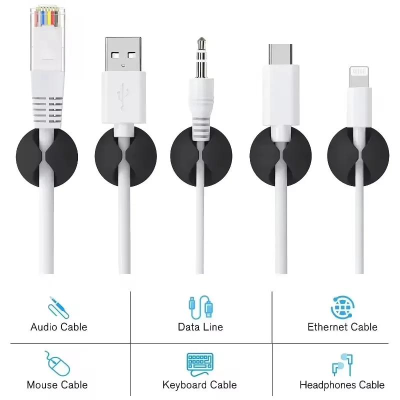 Mini organisateur de câbles en - Desk Setup Cable Management avis et prix