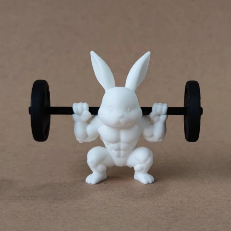 Décor de lapin musculaire de 6 - Desk Setup Nature avis et prix